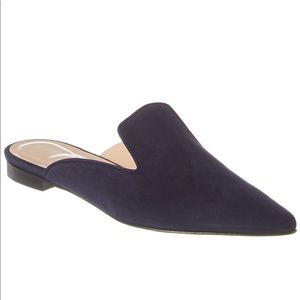 Lafayette 148 New York Vento Suede Slide
